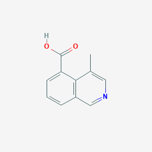 B1406128 4-Methylisoquinoline-5-carboxylic acid CAS No. 1337881-60-3
