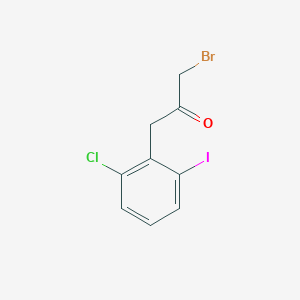 1-Bromo-3-(2-chloro-6-iodophenyl)propan-2-one