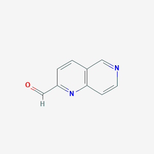 1,6-Naphthyridine-2-carbaldehyde