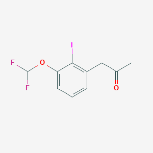 1-(3-(Difluoromethoxy)-2-iodophenyl)propan-2-one