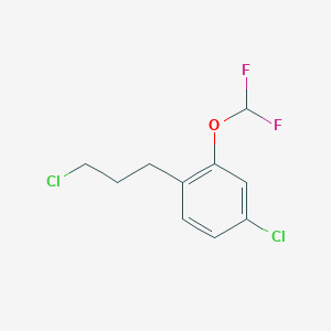 1-Chloro-4-(3-chloropropyl)-3-(difluoromethoxy)benzene