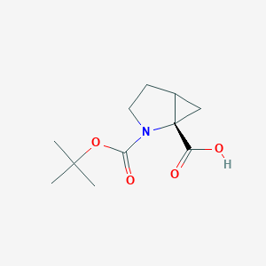 (1S)-2-[(2-methylpropan-2-yl)oxycarbonyl]-2-azabicyclo[3.1.0]hexane-1-carboxylic acid