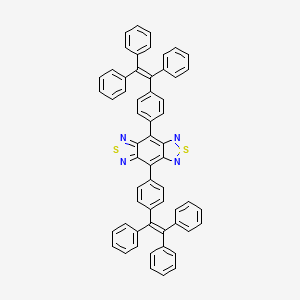 2,8-bis[4-(1,2,2-triphenylethenyl)phenyl]-5λ4,11-dithia-4,6,10,12-tetrazatricyclo[7.3.0.03,7]dodeca-1(12),2,4,5,7,9-hexaene