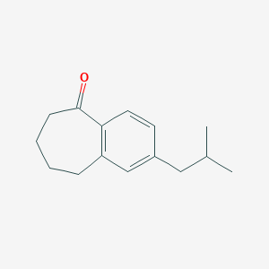 2-Isobutyl-6,7,8,9-tetrahydro-5H-benzo[7]annulen-5-one