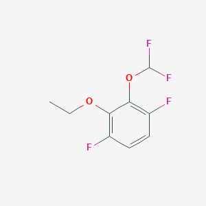 1,4-Difluoro-2-difluoromethoxy-3-ethoxybenzene