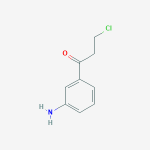 1-(3-Aminophenyl)-3-chloropropan-1-one