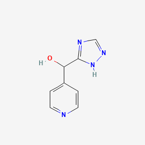 (pyridin-4-yl)(4H-1,2,4-triazol-3-yl)methanol