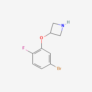 3-(5-Bromo-2-fluorophenoxy)azetidine