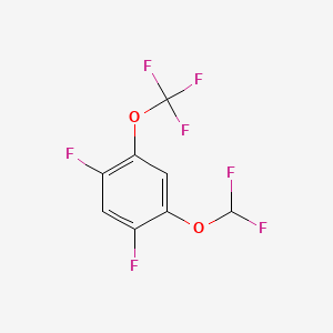 1,5-Difluoro-2-difluoromethoxy-4-(trifluoromethoxy)benzene