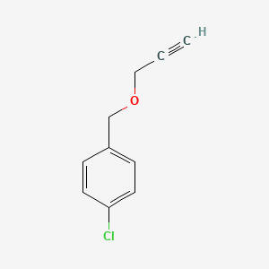 1-Chloro-4-((prop-2-yn-1-yloxy)methyl)benzene