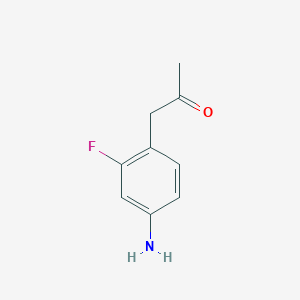 1-(4-Amino-2-fluorophenyl)propan-2-one