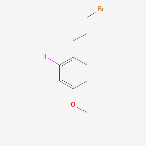 1-(3-Bromopropyl)-4-ethoxy-2-iodobenzene