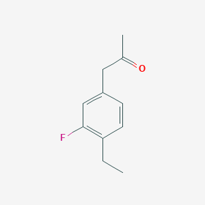 1-(4-Ethyl-3-fluorophenyl)propan-2-one