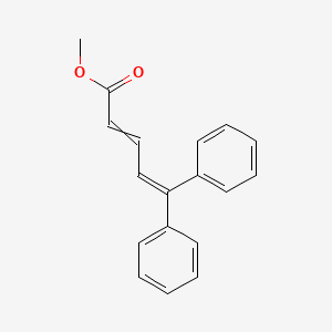 2,4-Pentadienoic acid, 5,5-diphenyl-, methyl ester