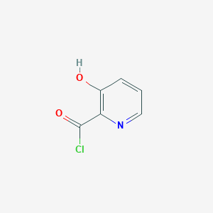 molecular formula C6H4ClNO2 B1406344 3-羟基吡啶-2-甲酰氯 CAS No. 943777-92-2