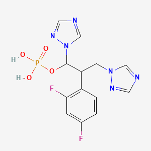 2-(2,4-Difluorophenyl)-1,3-di(1h-1,2,4-triazol-1-yl)propyl dihydrogen phosphate