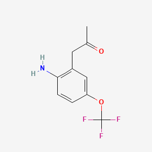 1-(2-Amino-5-(trifluoromethoxy)phenyl)propan-2-one