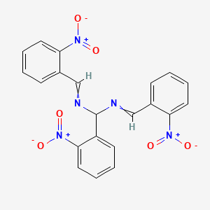 Methanediamine, 1-(2-nitrophenyl)-N,N'-bis[(2-nitrophenyl)methylene]-