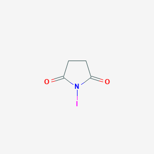 molecular formula C4H4INO2 B140639 N-Iodosuccinimide CAS No. 516-12-1