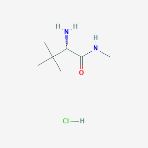 B1406399 (2S)-2-Amino-N,3,3-trimethylbutanamide hydrochloride CAS No. 168974-05-8
