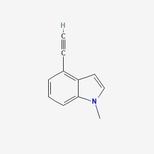 B1406400 4-Ethynyl-1-methyl-1h-indole CAS No. 959918-24-2
