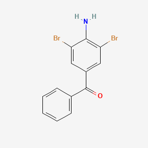 (4-Amino-3,5-dibromophenyl)(phenyl)methanone