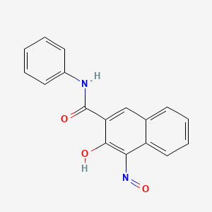 3-Hydroxy-4-nitroso-N-phenylnaphthalene-2-carboxamide