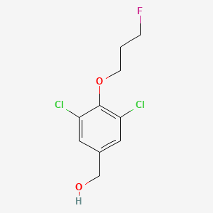 B1406423 [3,5-Dichloro-4-(3-fluoropropoxy)-phenyl]-methanol CAS No. 1562412-69-4
