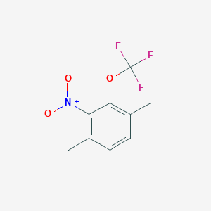 1,4-Dimethyl-2-nitro-3-(trifluoromethoxy)benzene