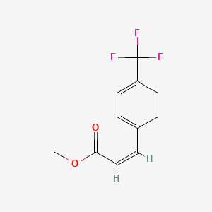 (Z)-Methyl 3-(4-(trifluoromethyl)phenyl)acrylate