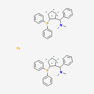 molecular formula C52H50FeN2P2 B14064429 CID 145705893 