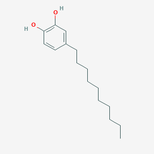 molecular formula C16H26O2 B14064514 4-Decylbenzene-1,2-diol CAS No. 101447-92-1