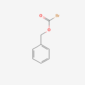 molecular formula C8H7BrO2 B14064537 Benzyl carbonobromidate CAS No. 416844-86-5