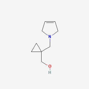 (1-((2,5-dihydro-1H-pyrrol-1-yl)methyl)cyclopropyl)methanol