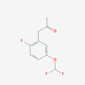 1-(5-(Difluoromethoxy)-2-fluorophenyl)propan-2-one