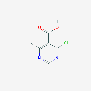 molecular formula C6H5ClN2O2 B14064825 4-Chloro-6-methylpyrimidine-5-carboxylic acid 