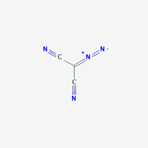 molecular formula C3N4 B14064866 Dicyanodiazomethane CAS No. 1618-08-2