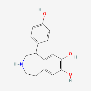 1H-3-Benzazepine-7,8-diol, 2,3,4,5-tetrahydro-1-(4-hydroxyphenyl)-