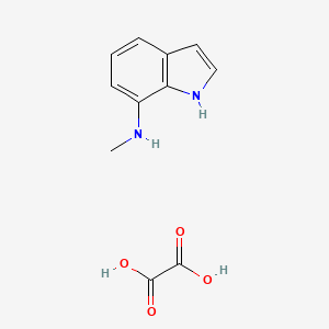 1H-Indol-7-YL-methylamine oxalate