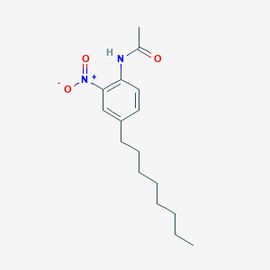 N-(2-Nitro-4-octylphenyl)acetamide