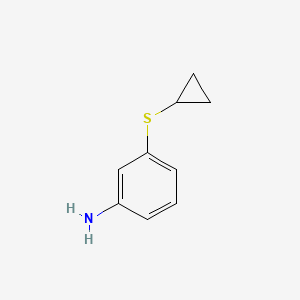 3-(Cyclopropylsulfanyl)aniline