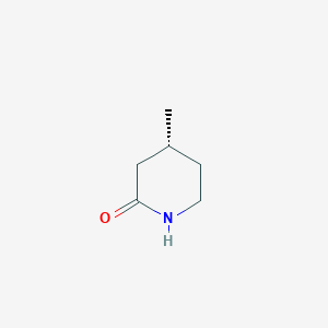 molecular formula C6H11NO B14065043 (R)-4-methylpiperidin-2-one CAS No. 165385-79-5