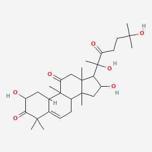 molecular formula C30H46O7 B14065054 Tetrahydrocucurbitacin I 