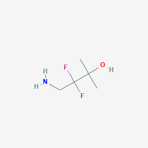 4-Amino-3,3-difluoro-2-methylbutan-2-ol