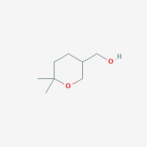 (6,6-Dimethyltetrahydro-2H-pyran-3-yl)methanol