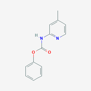 molecular formula C13H12N2O2 B1406531 Phenyl 4-methylpyridin-2-ylcarbamate CAS No. 939969-14-9