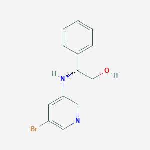 (R)-2-((5-bromopyridin-3-yl)amino)-2-phenylethanol