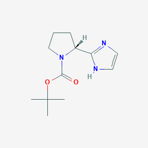 (R)-tert-Butyl 2-(1H-imidazol-2-yl)pyrrolidine-1-carboxylate