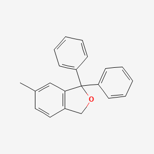 6-Methyl-1,1-diphenyl-1,3-dihydro-2-benzofuran