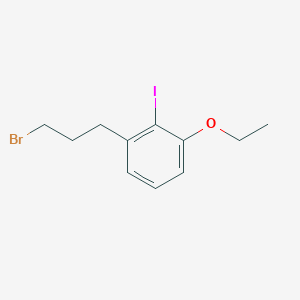 1-(3-Bromopropyl)-3-ethoxy-2-iodobenzene